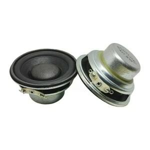 SOTAMIA 2Pcs 2 인치 풀 레인지 라우드 스피커 4 옴 8W 50mm 코어 듀얼 마그네틱 고무 가장자리 음악 DIY