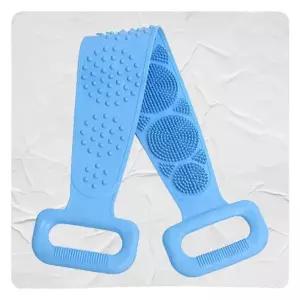 ?밀이 목욕 바디마사지 손잡이형 타올 양면 브러쉬