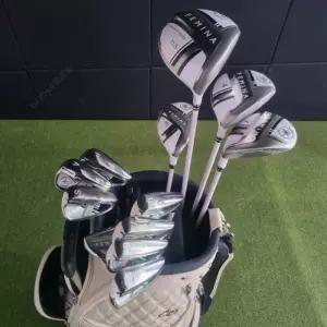 야마하 페미나 여성용 풀세트 D 4W 7W 5UT 6-PAS PT 캐디백 보스턴 풀세트