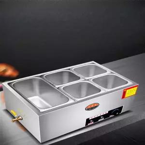 업소용 스테인리스 보온 카운터 소형 패스트푸드 가열 보온대 캠핑용