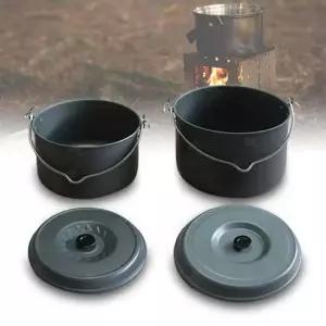 캠핑식기 대형 캠핑냄비 야외 취사 찜통 주방 들통 중형코펠 캠핑필수품
