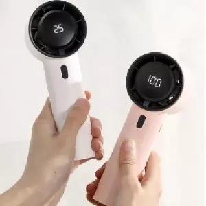 더제트 휴대용 미니 선풍기 100단계 핸디 탁상 선풍기 인쇄가능