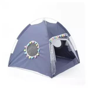 [반려] 폼폼이 반려동물 텐트하우스블루