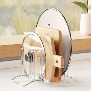 [무료배송] 스테인리스 스탠드 도마꽂이 거치대