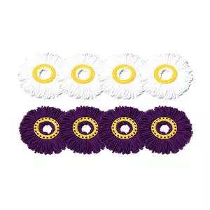 삼성웰비스 스핀청소기전용걸레 보라 백색걸레패드 원형 밀대 통돌이 회전