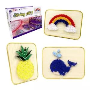 스트링 아트 만들기(3종)과학 교구 교육 교재 수업