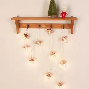 비타리토 LED 10구 USB 엔틱전등 트리장식 줄전구스트링라이트 USB조명 와이어 가렌드 가랜드 크리스마스