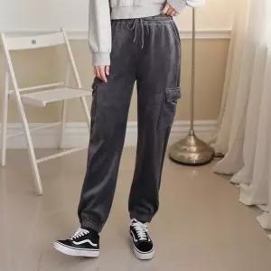 여성 기모 골덴 바지 조거 팬츠 겨울 건빵 작업복 g1 융털