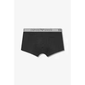 엠포리오 아르마니 EMPORIO ARMANI UNDERWEAR 스트라이프 로고 밴딩 드로즈_블랙_0814112044 2402291474 43
