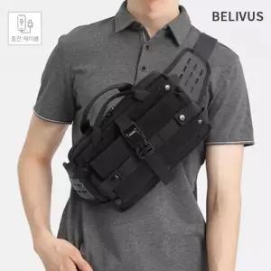 [빌리버스]빌리버스 남성 슬링백 힙색 생활방수 여행 가방USB 충전 웨이스트백 BSZ436