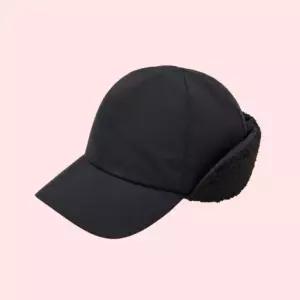 자주 JAJU 패딩 자켓 점퍼 잠바 파카 아우터 이어플랩 모자 캡모자 볼캡 야구모자 블랙 2509501182 4432775