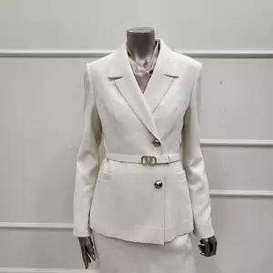 [미니멈]MYDGWJ9990IV 트쉬드 벨티드 자켓_JK