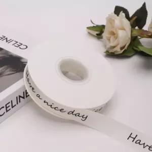 레터링 포장끈 케이크 꽃다발 선물 포장 Have a nice day