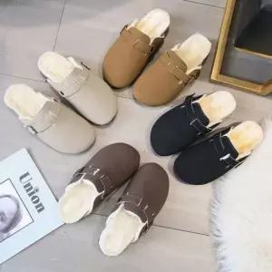 인기상품 털슬리퍼 방한슈즈 실내화 사무용 실외화 데일리슈즈 [WFD69E8_260404]