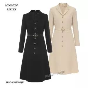 [미니멈]MD 카라 A 라인 원피스  MD MMZAAWO2070_CJ