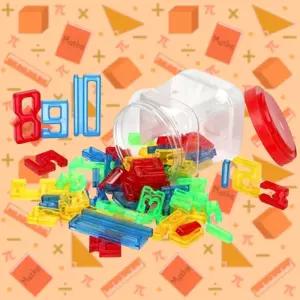 기초 수학교구 창의놀이 주사위 룰렛 링킹큐브 100p 자릿수개념 아빠와함께