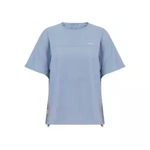 아이더 EIDER TECH LINEN 테크 린넨 여성 우븐 반팔 라운드 티셔츠_Sky Blue DWM26252B2 381697