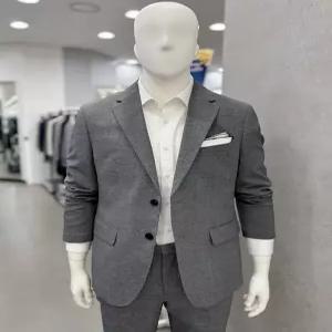 [트루젠]남성 허리28-39인치 빅사이즈 안감없는 여름 세미 캐주얼 정장 셋업 수트 양