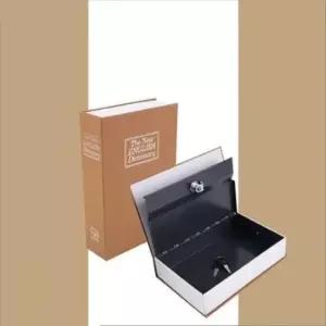 [문구] 책 금고 시크릿 북세이프 비밀금고 책모양 금고 Brown