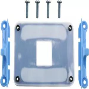 ZZHXSM AM4 백플레인 CPU 히트싱크 브래킷 메인보드 팬 냉각 장착 시트 플레이트 마운트 전용 파란색