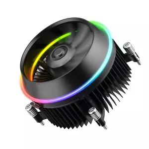 베트루 이클립스 로우 프로파일 ARGB CPU 쿨러 90mm 4핀 PWM 팬 프리미엄 알루미늄 인텔 LGA 1851 및 1700