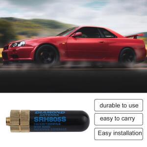 SRH805S 2.15dBi SMA-F 여 듀얼 밴드 VHF/UHF 144/430/MHz 안테나 B-a-of-e-n-g GT-3 UV-5R 라디오용 호환