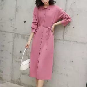 데일리 오피스룩 여리 결혼식하객룩 원피스 스트링 핏