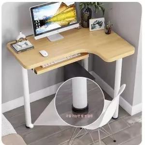 기역자 테이블 코너책상 책상 미니 모서리 공간분리 하트모양 책장 기억자 컴퓨터 ㄱ자테이블