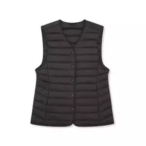 뱅뱅 여성 브이넥 초경량 구스 다운 베스트 NEF621 1179667