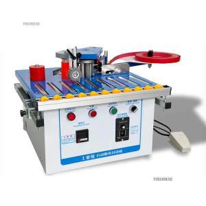 목공 엣지 밴딩 기계 소형 휴대용 양면 접착 수동 무도장 보드 벨트 브레이킹
