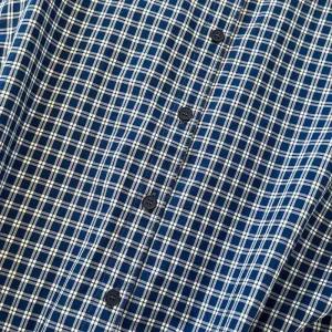 손오천 여친 여름 캐주얼 데일리룩 블라우스 민소매 체크 칼라 스트링 셔츠 톱 KUK2