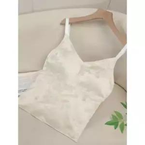 손오천 니트 이너 여자 미등 양 가능 자가드 데일리룩 민소매 패드 블라우스 조절 끈나시 어깨끈 KUK1