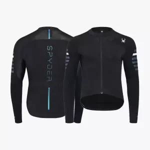스파이더 남성 사이클 프로웹 라드패드 롱 슬리브 저지 SPHPCNFT501MBLK SPHPCNFT501MBLK-JJ