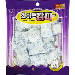 방충제 화이트캄파909 17p 크린스타 나프탈렌 좀약