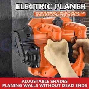 전기 벽 대패 질, 깊이 조절 가능 연마 거친 고출력 퍼티 기계, 오래된 벽/페인팅 개조용전동벽대패기, 낡