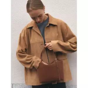 DEMERIEL 90 Veneta Bag Small Tan Brown