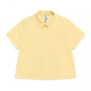 내셔널지오그래픽 N262WSH320 여성 에어서커 반팔 셔츠 PALE YELLOW N262WSH320521