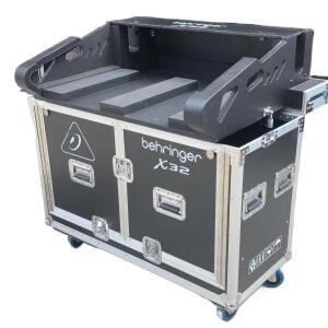 베링거 X32용 유압 믹싱 콘솔 캐비닛, 방지 운반 케이스, 라이브