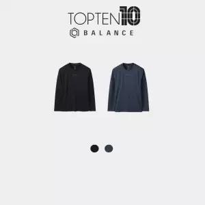 [백화점 홈쇼핑 정품] 탑텐 밸런스 (남성) 에어매쉬 긴팔티 MBF5TS1212 BS