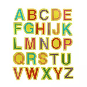 찍찍이 알파벳 대문자 펠트 학습완구 어린이 영어놀이