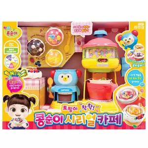 토핑이 착착 콩순이 시리얼 카페 가계놀이 장난감