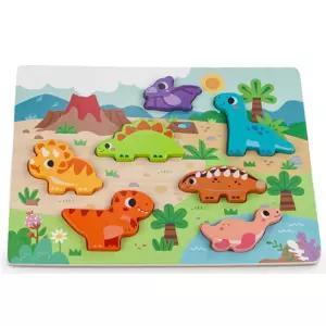 하이판다 공룡 원목 퍼즐 블록 아기 유아 장난감