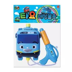 꼬마버스 타요 배낭 펌프 물총 어린이 물놀이 워터건