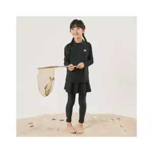 아레나 ARENA [아레나수영복] 에브리데이 아동 레저 9부 랩스커트 A4BG1GE01BLK