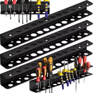 벽걸이형 금속 공구 걸이 정리대 드라이버 렌치 망치 랙 플라이어 수공구 홀더 작업장 보관