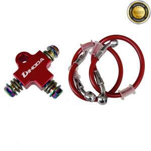 오토바이 부품 AVT 브레이크 어댑터 야마하 혼다 스즈키 셔코용 유압 호스 400mm 커넥터 포함