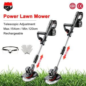 조정 가능 충전식 브러쉬리스 전기 잔디 깎는 36000RPM 무선 트리머 커터 Makita 용 공구