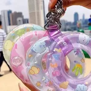 물놀이 튜브 키링 여름 패션 가방 꾸미기 고리