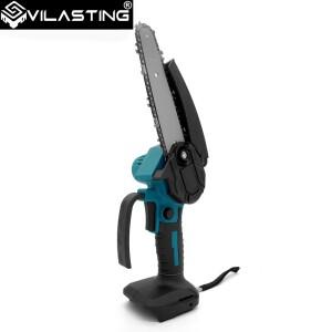 VILASTING 6인치 전기 체인톱 휴대용 나무 절단기 정원 공구 마키타 18V 배터리용