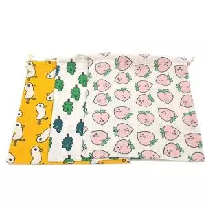 복조리 파우치 면 더스트백 조리개 대 파우치 복조리파우치